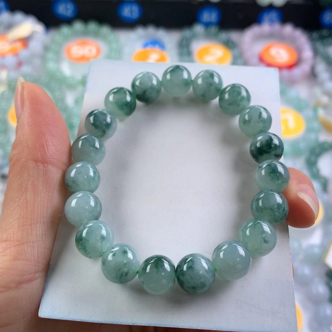 未镶嵌手链翡翠卡9.8