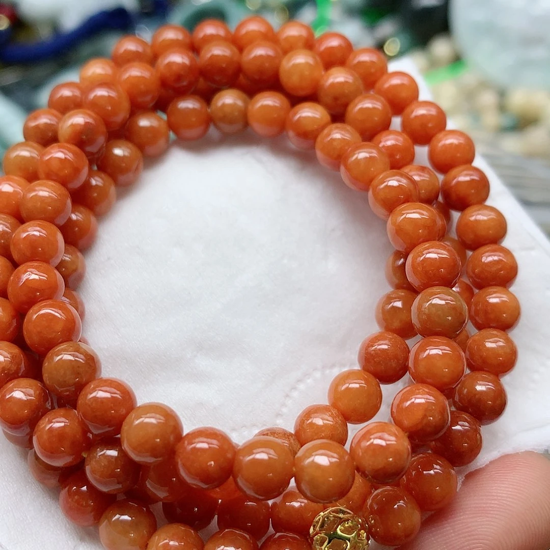 翡翠颈饰未镶嵌手串