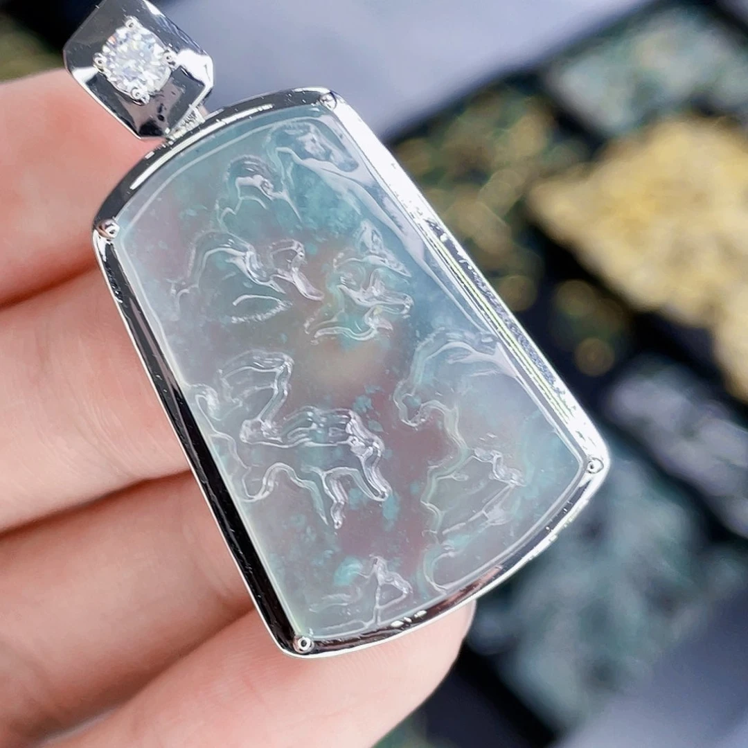 翡翠吊坠(不含链)未镶嵌