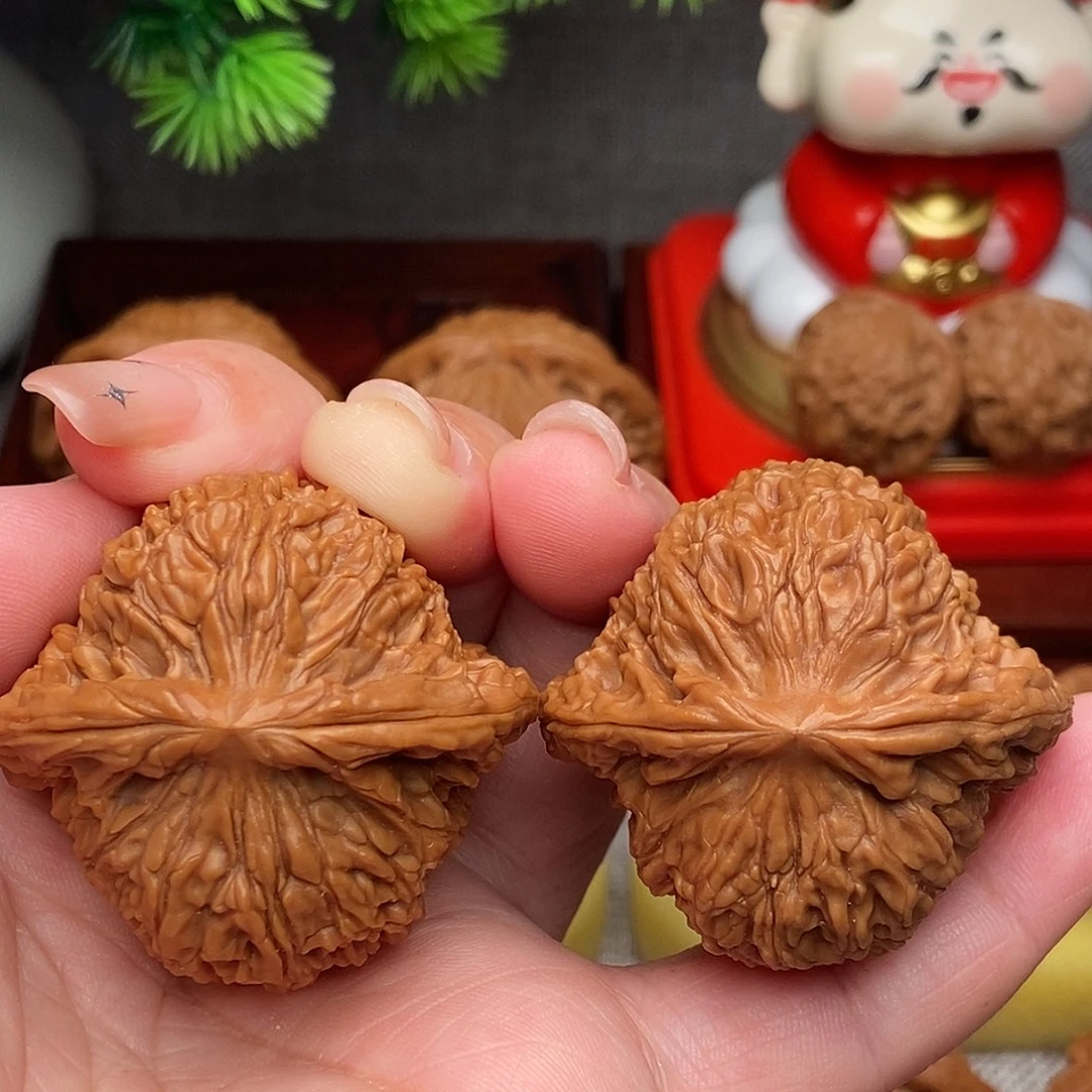 文玩核桃把件43.9全品毕业三角南疆