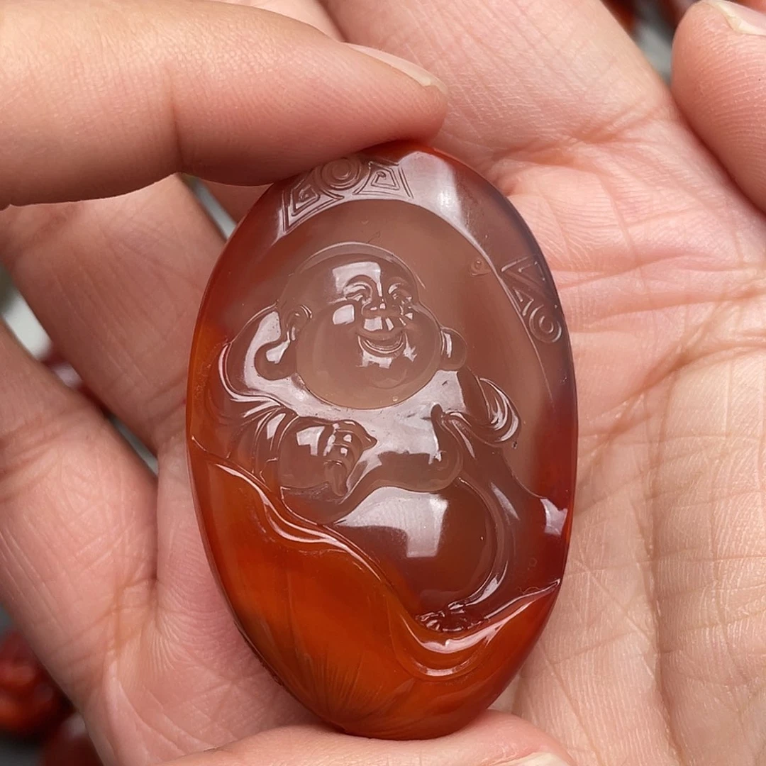 南红玛瑙手链未镶嵌