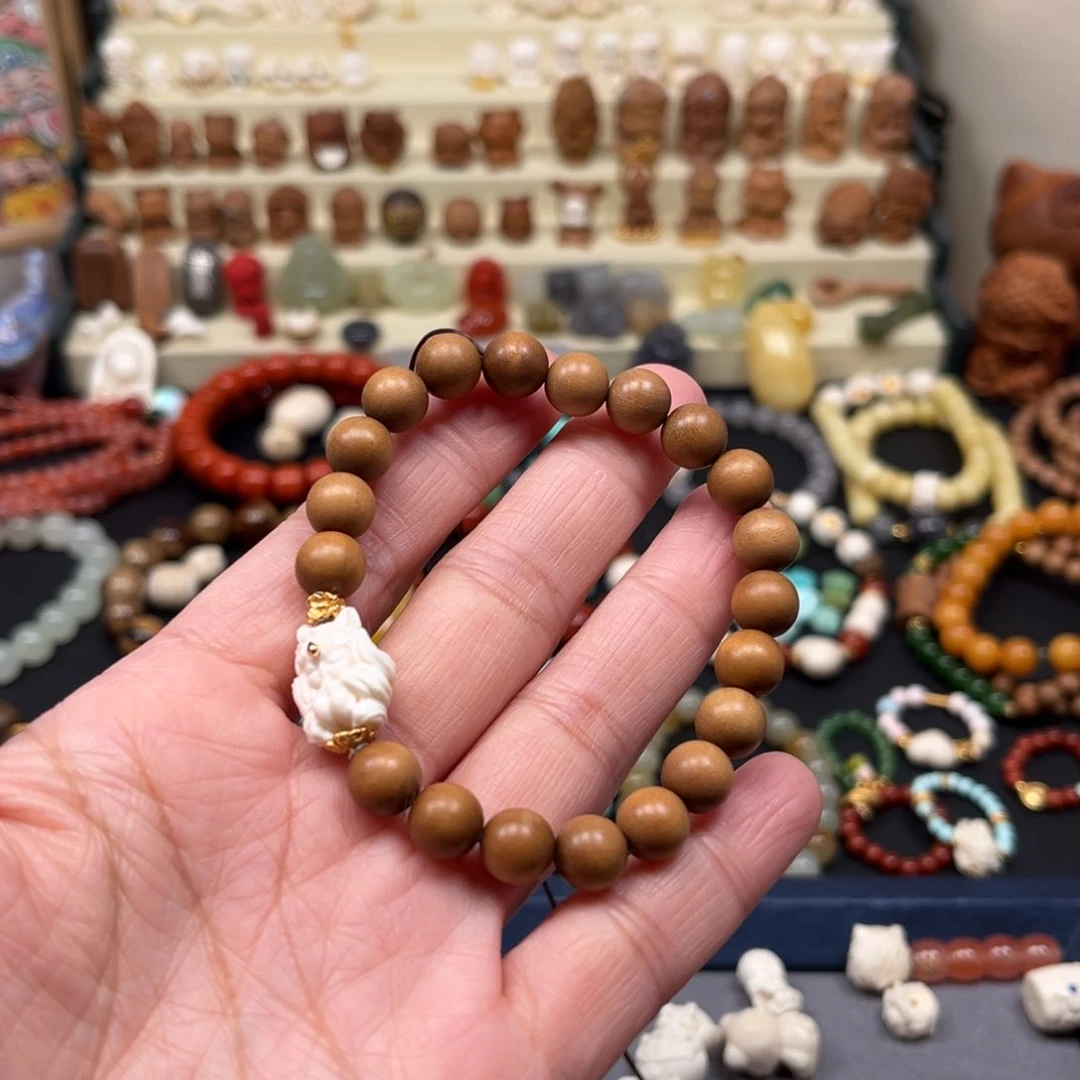 檀香木手串/手链十*•单圈手串