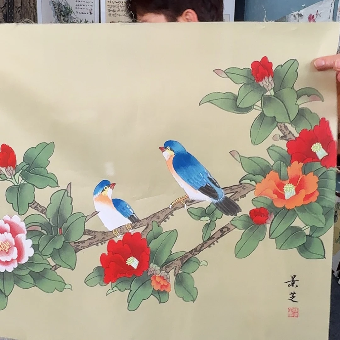 纯手绘的好看作品