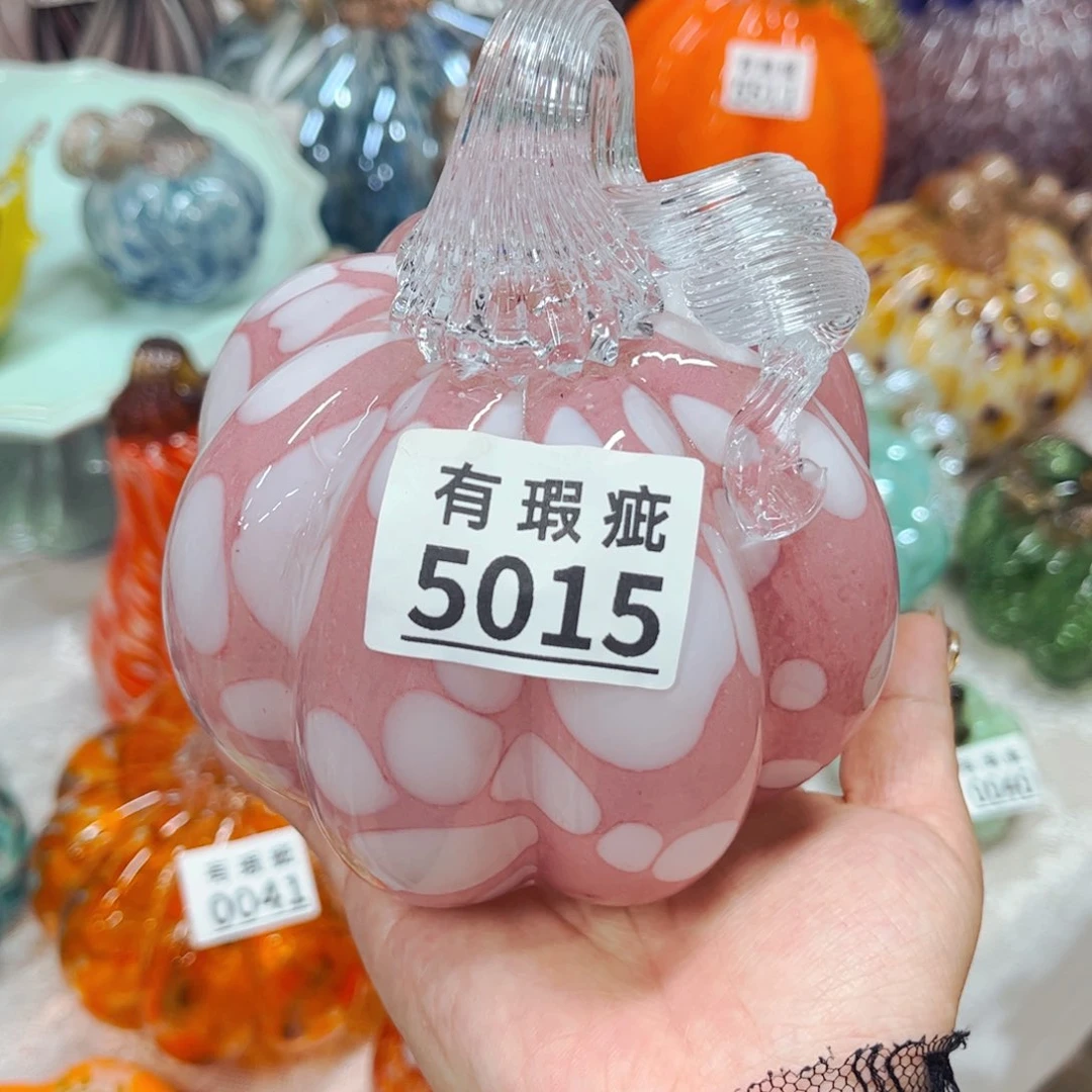南瓜5015 家悦美居琉璃花瓶瑕疵