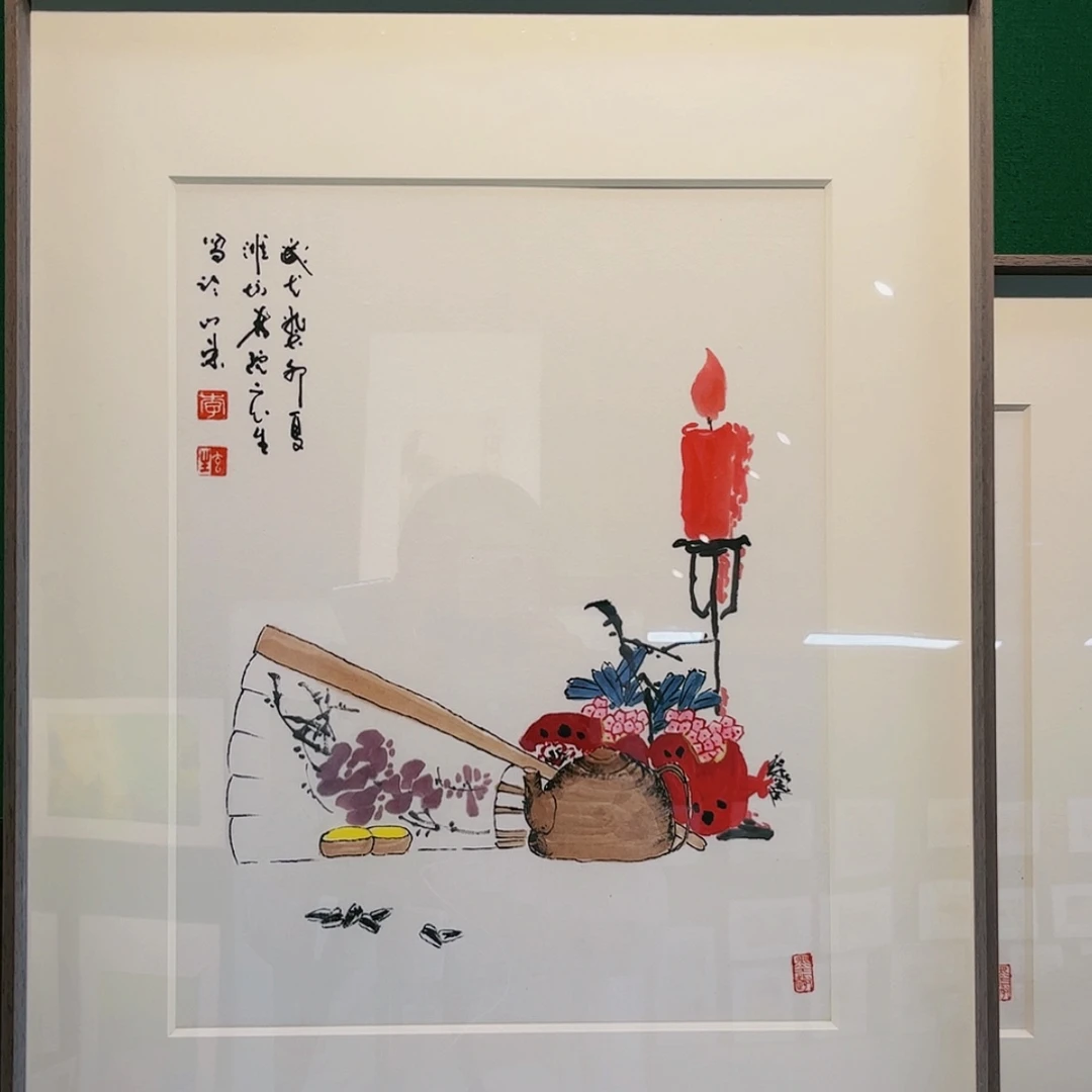 【闪购商品】国画?**?李玄生带框精装裱