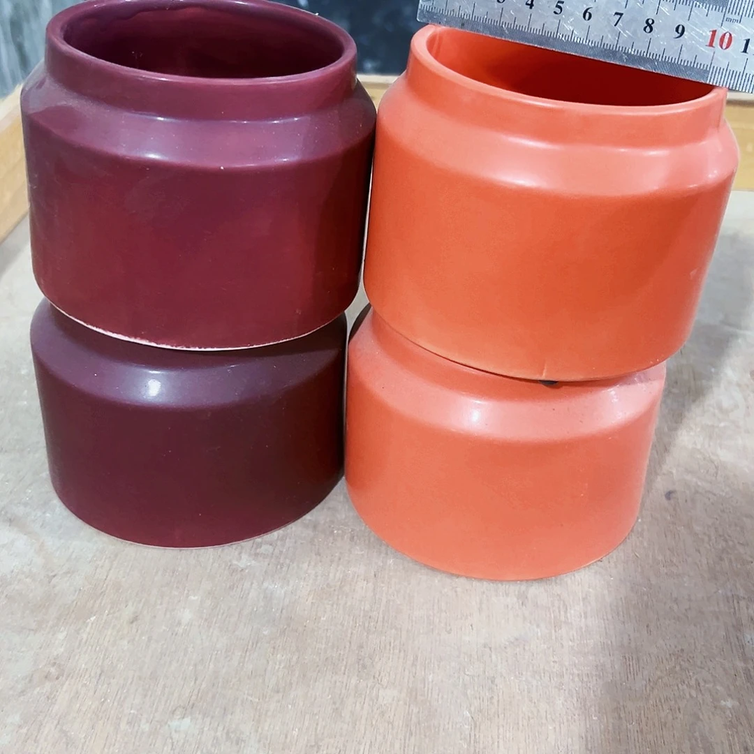 有孔，外贸尾单陶瓷花盆凑单10米包邮四个