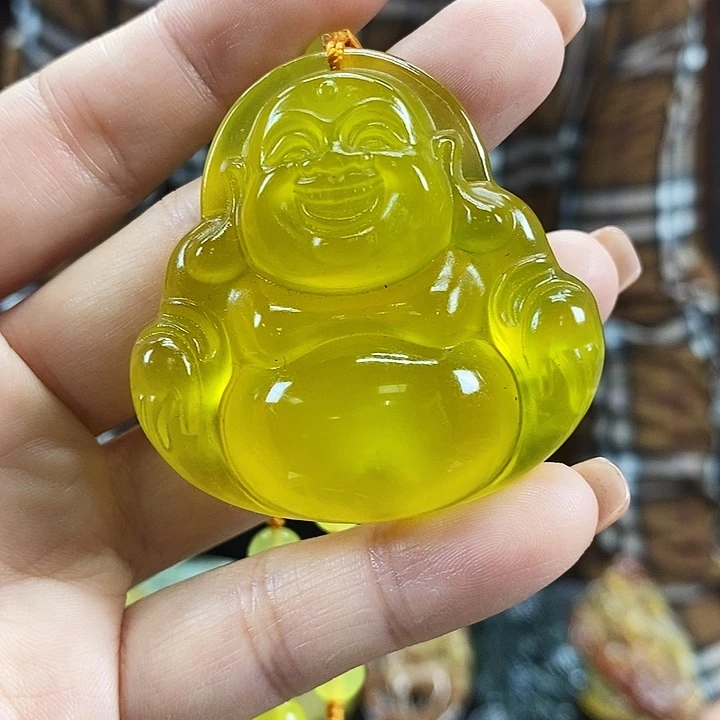 蛇纹石玉未镶嵌吊坠