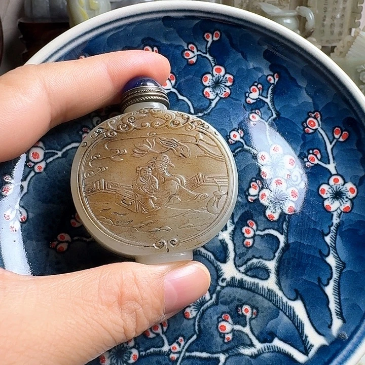 爱***手瓷片新号开播瓷盘一件
