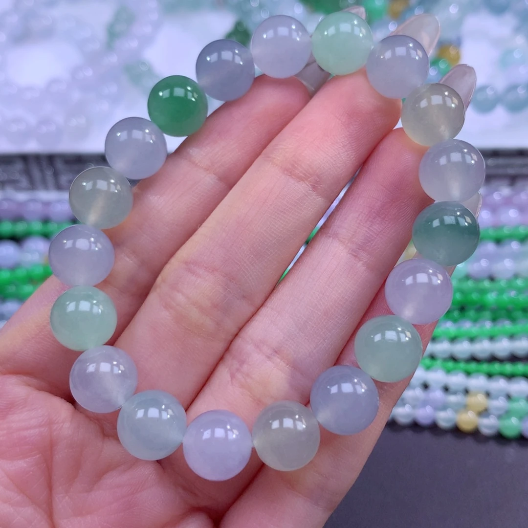 翡翠未镶嵌手链翡翠