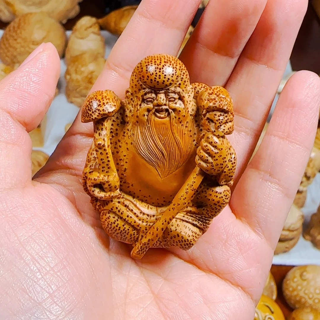 龍***海竹根竹根寿星。