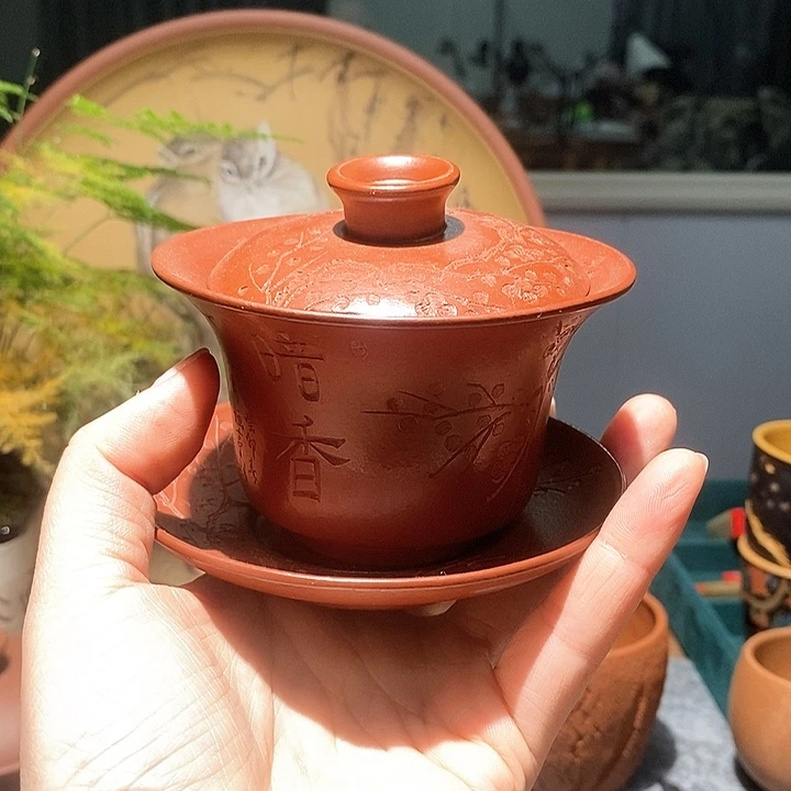 紫砂茶壶宜兴紫砂杯