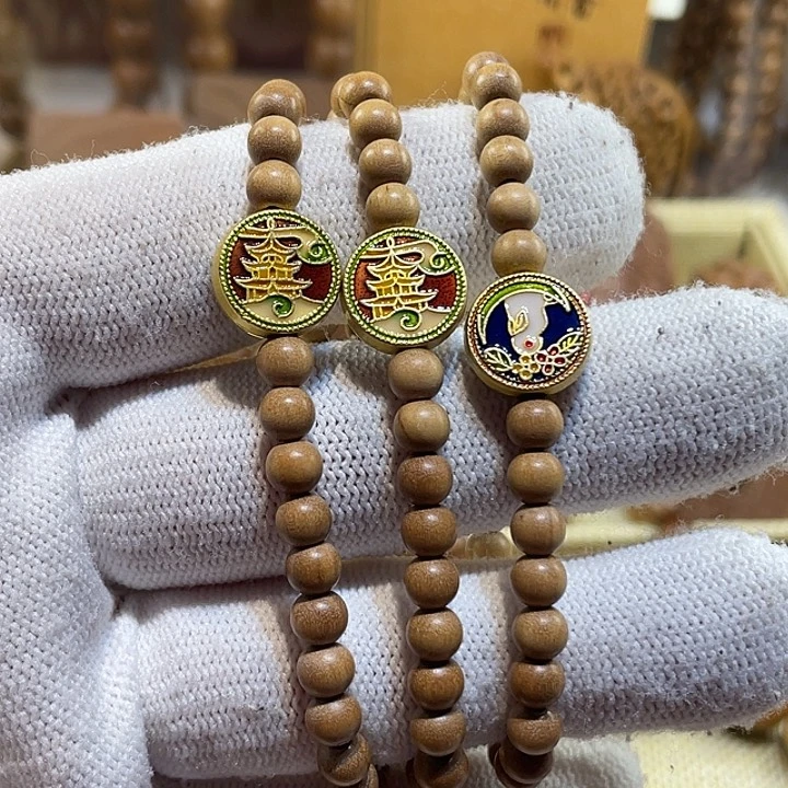 檀香木手串/手链老山檀香0.5女生福利