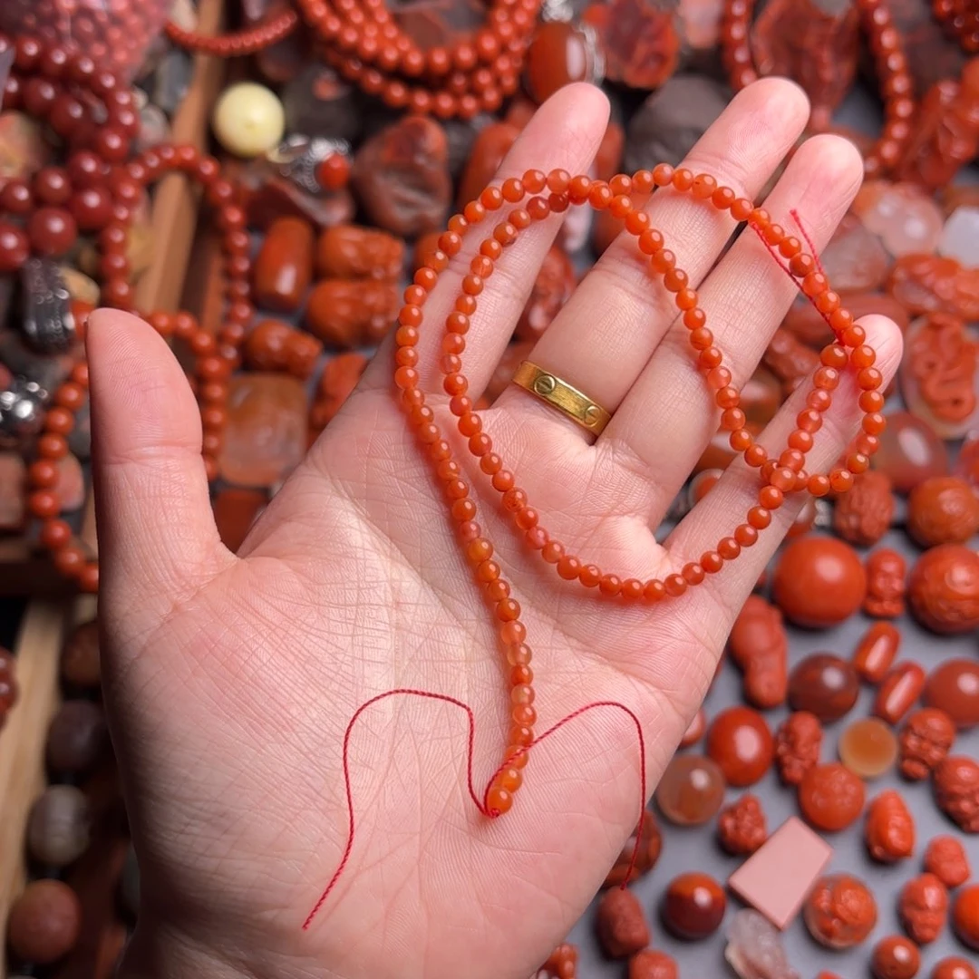 南红玛瑙未镶嵌珠宝奇石