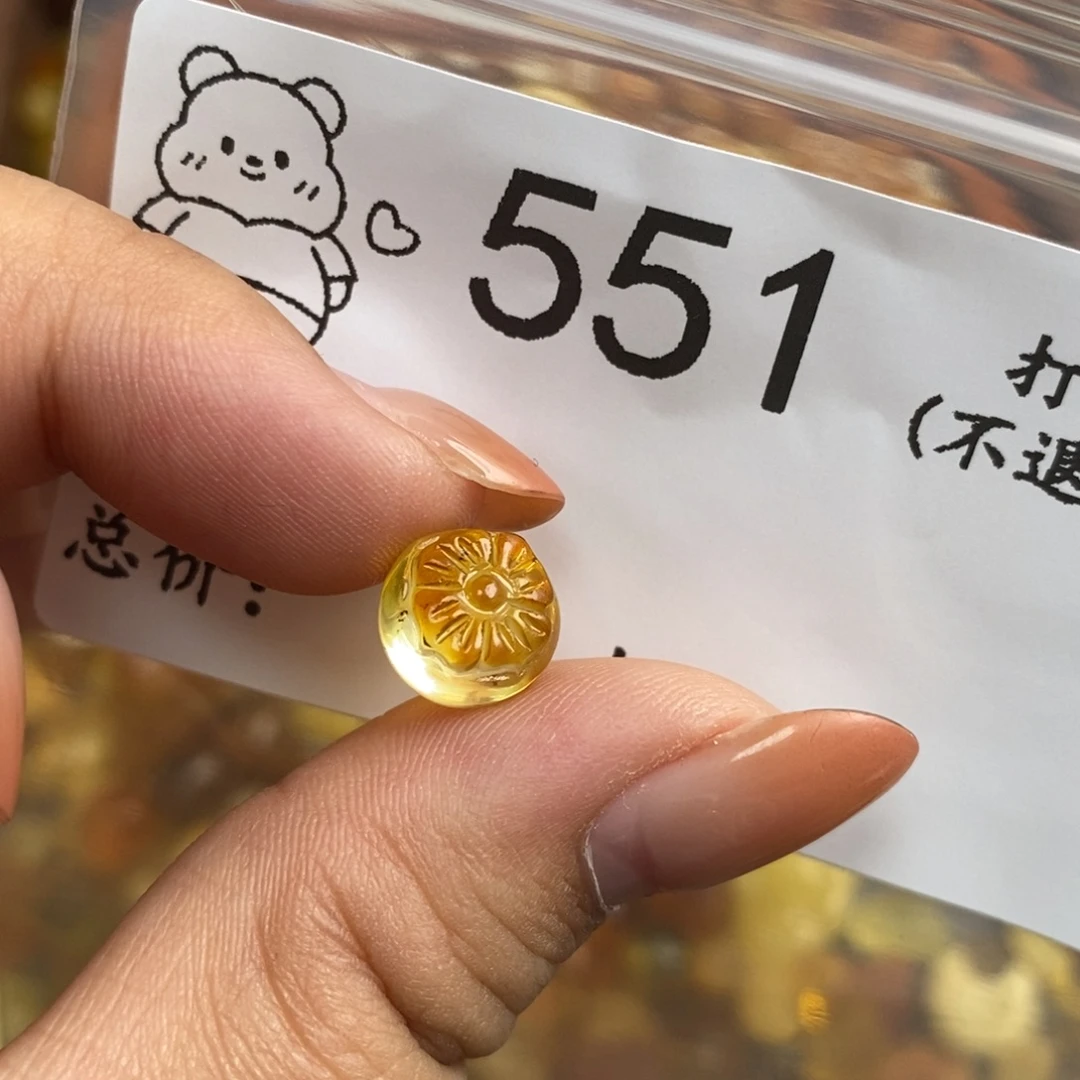琥珀未镶嵌珠宝奇石