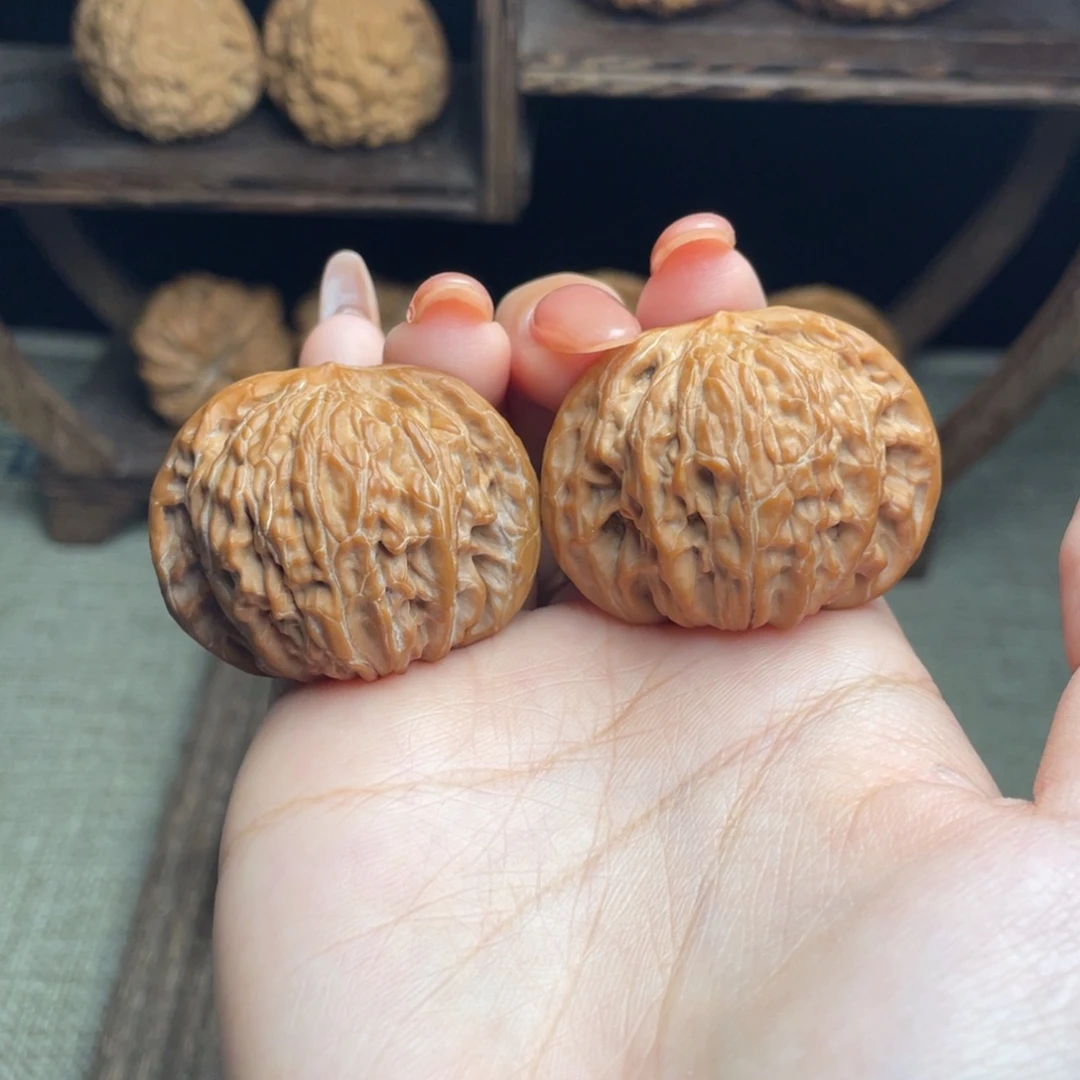 Z***張文玩核桃吊坠磨盘40