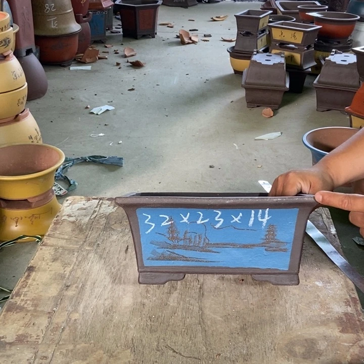 紫砂花盆紫砂紫砂