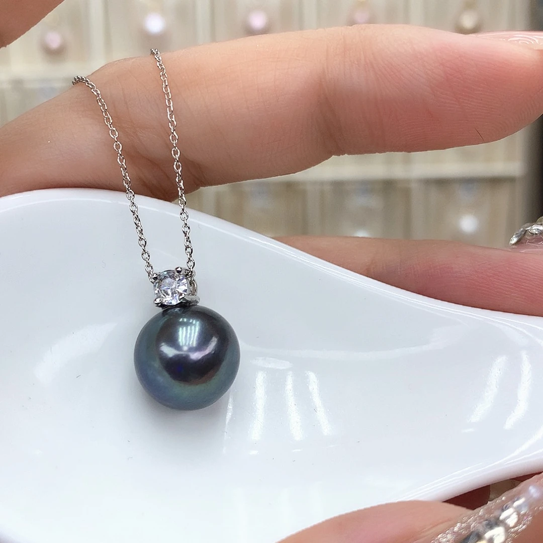淡水珍珠合金颈饰