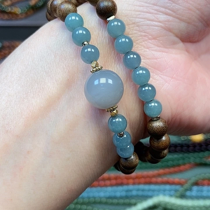 手串沉香未镶嵌0.6