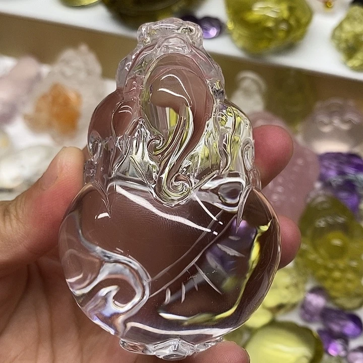 未镶嵌颈饰水晶白水晶貔貅