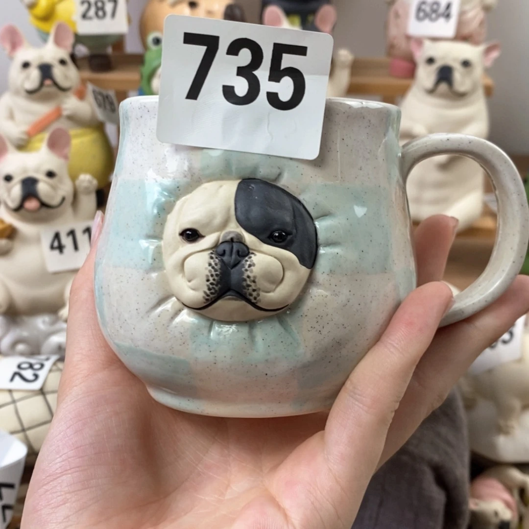 【闪购商品】法斗陶瓷周边摆件735