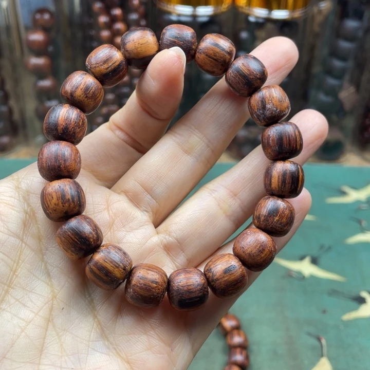 降真香手串/手链海南大叶老料1.1/12单圈
