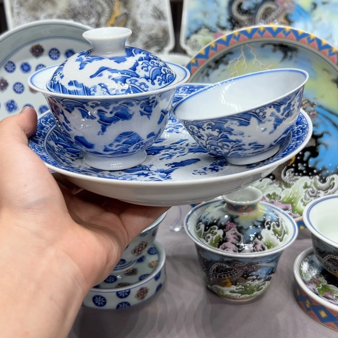 五***y摆件景德镇高端瓷器茶具