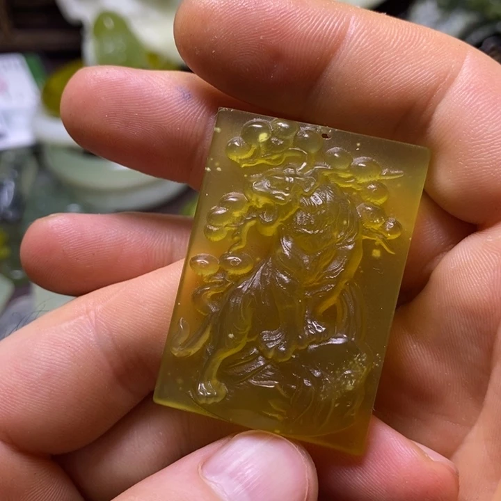 未镶嵌岫玉岫玉颈饰