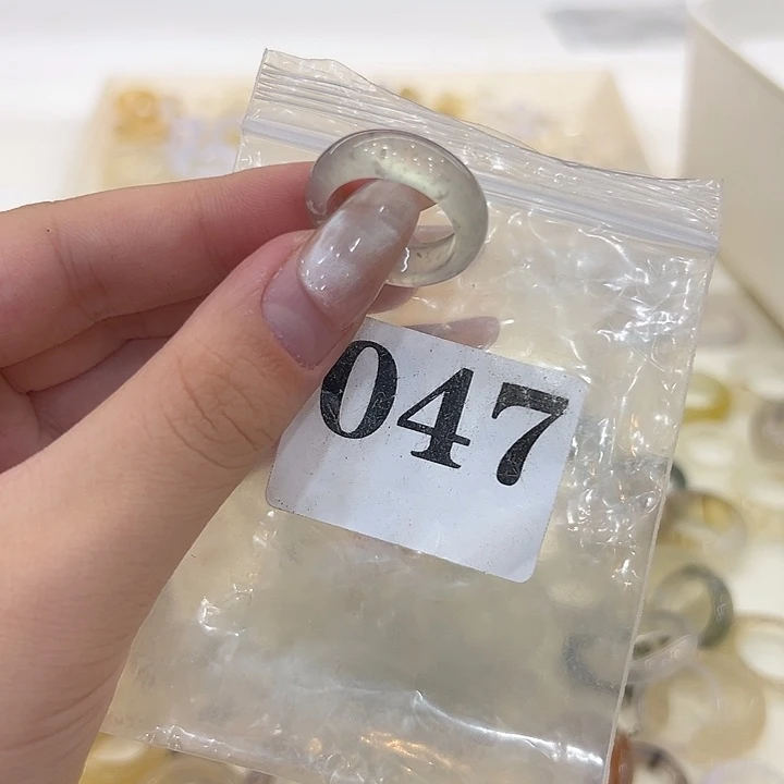 玛瑙/玉髓合金戒指47港14