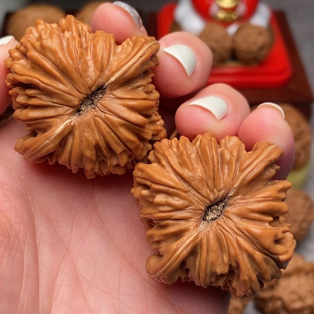 文玩核桃把件四座楼43全品