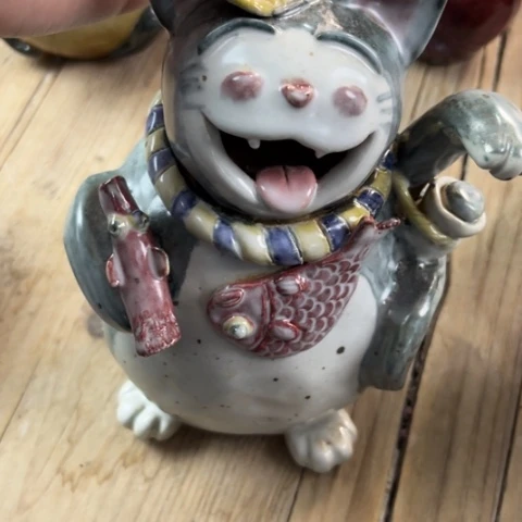 碗阿*手捏日式餐具茶具