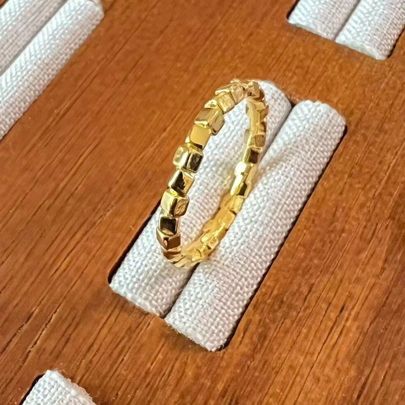 克重0.48 11号 方糖戒指 足金999