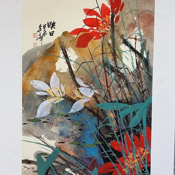 国画李文峰的作品