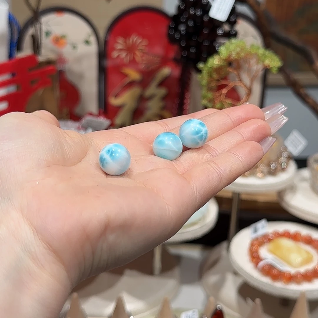 针钠钙石（海纹石）吊坠(不含链)未镶嵌（多样性发其一）