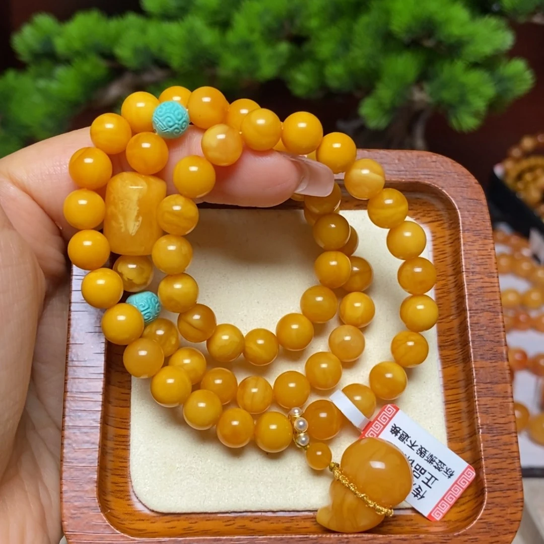 【闪购商品】手链蜜蜡未镶嵌手串