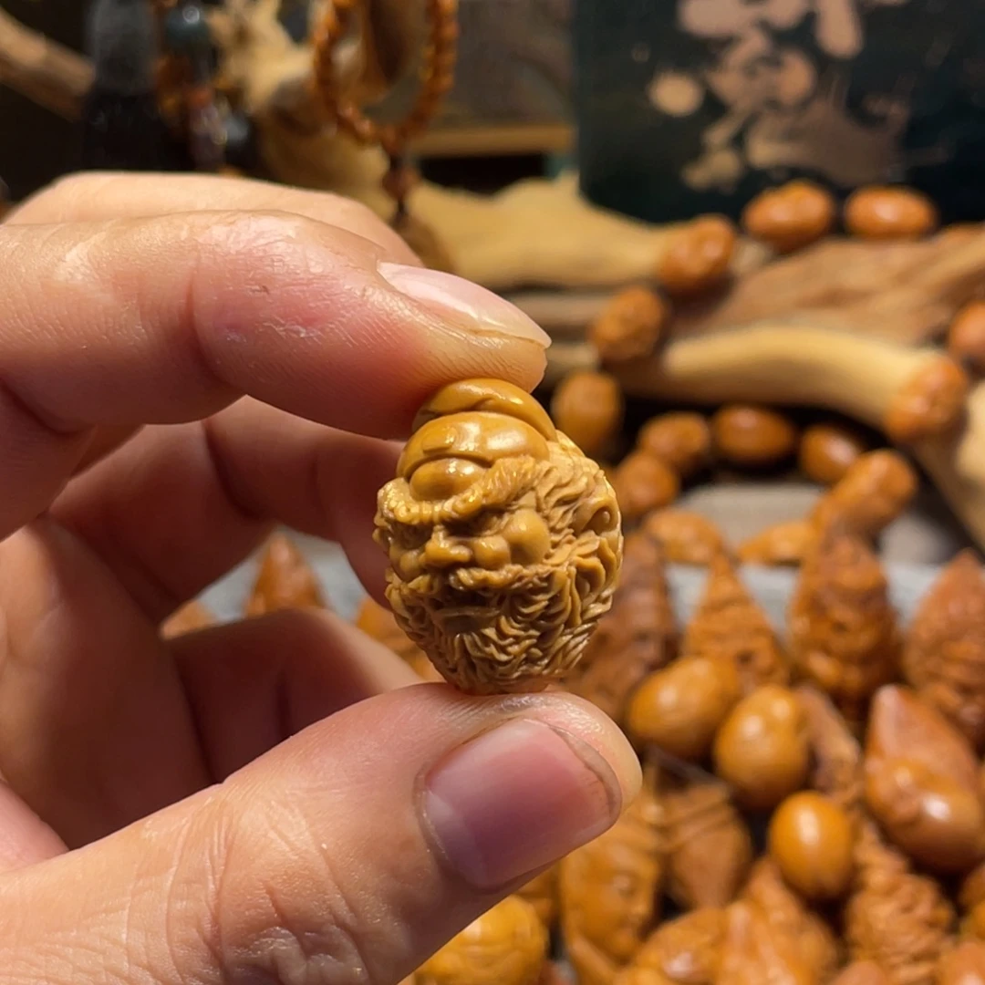 橄榄核手串/手链钟馗头379