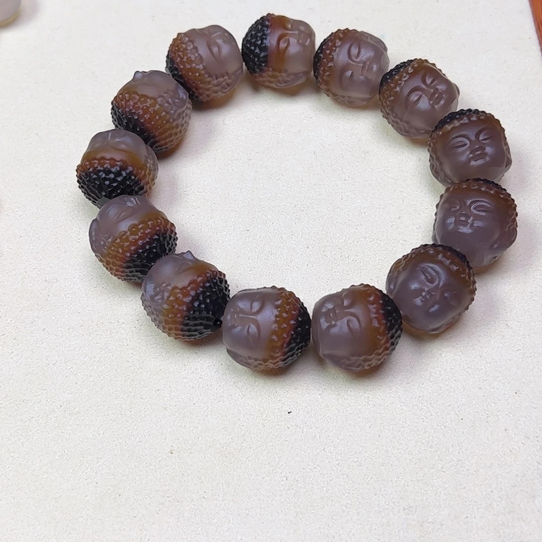 未镶嵌手串玛瑙/玉髓孤**者