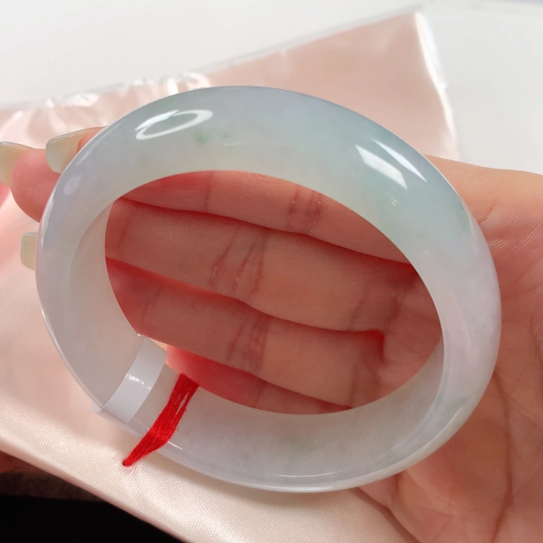 未镶嵌手镯翡翠 正圈⑨⑨轮胎镯 ⭐⭐⭐⭐⭐强烈推荐