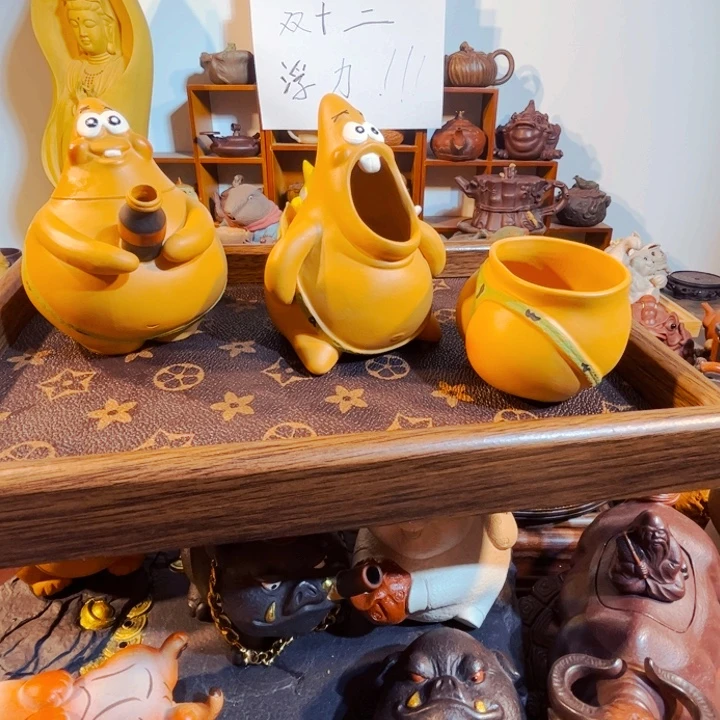 茶壶拼配泥纯手工制作过程就是