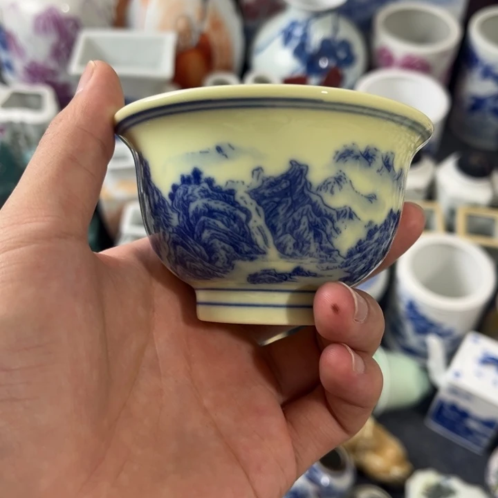 摆件景德镇陶瓷杯子