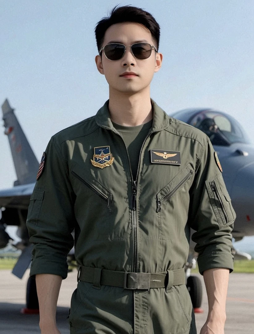 【纪念版空军墨镜】飞行员偏光太阳眼镜红木礼盒装户外眼镜军工墨镜
