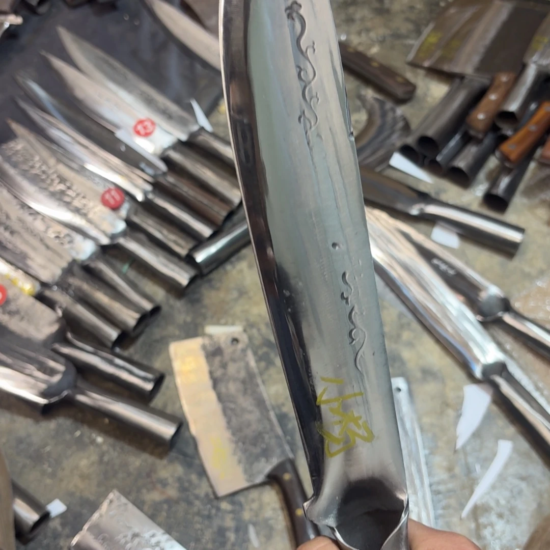 自****高碳锰钢云南阿老表手工锻打刀