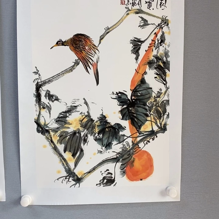 国画亲笔手绘原创