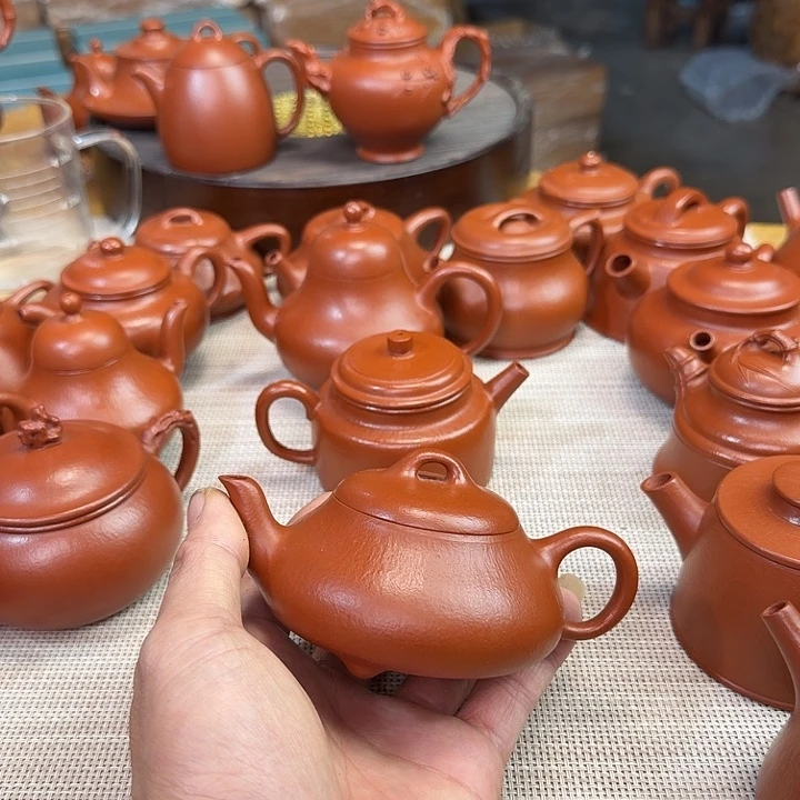 巴***星紫砂壶全手工制作汉棠