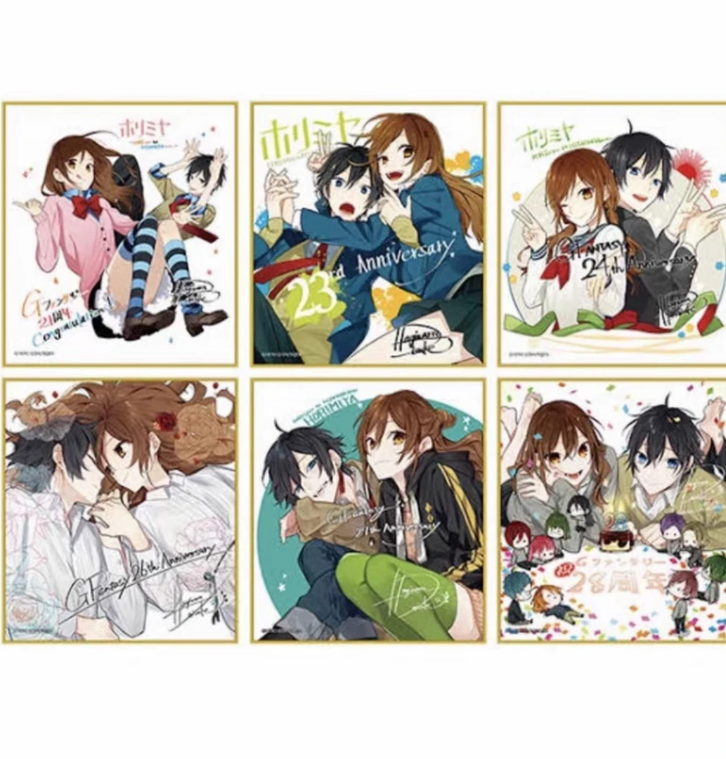 【日谷代拆】堀与宫村gf30周年色纸徽章盲抽