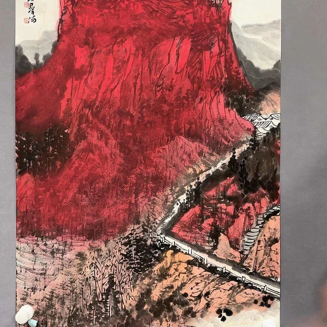 国画国画纯手绘作品请放心去藏