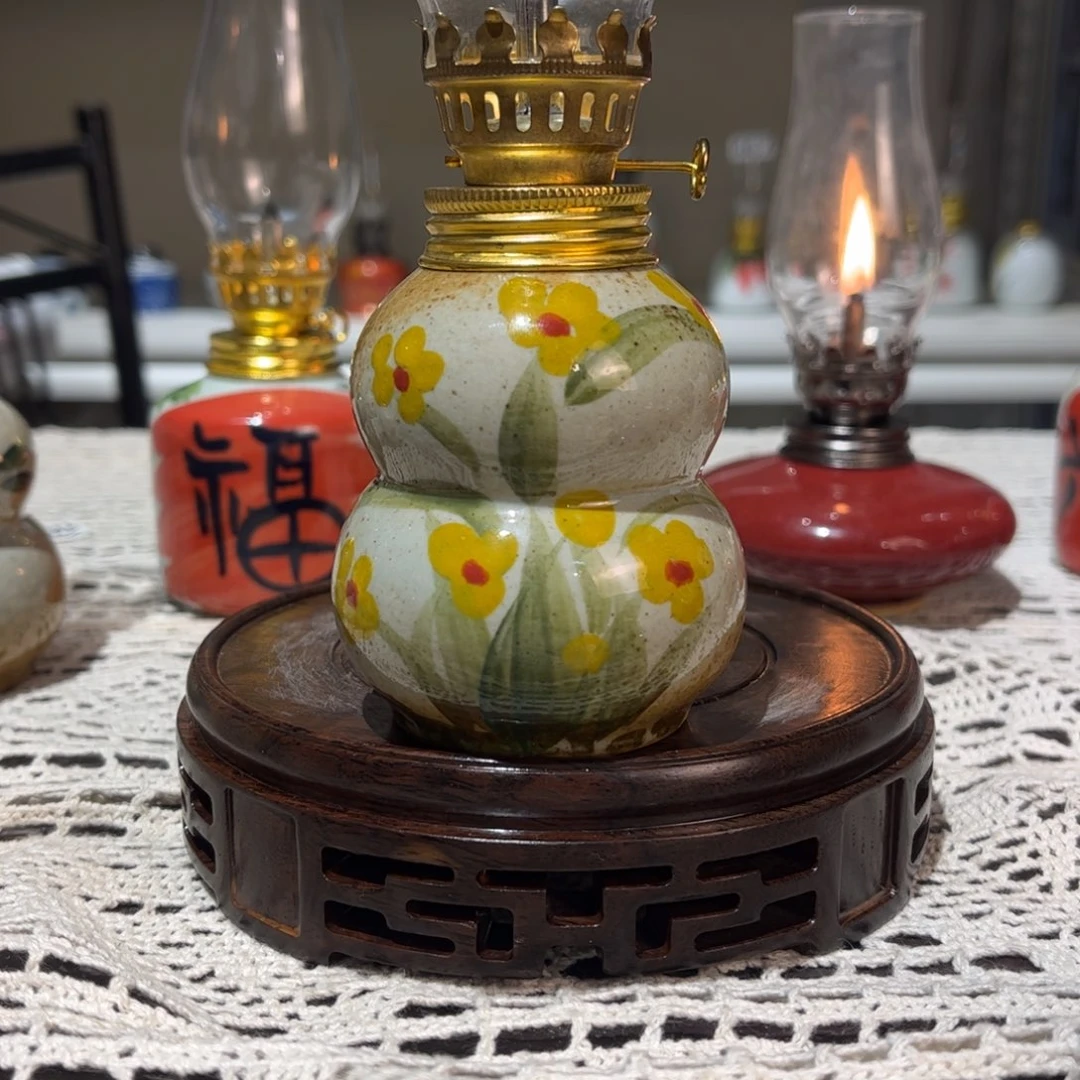 摆件景德镇陶瓷香薰灯