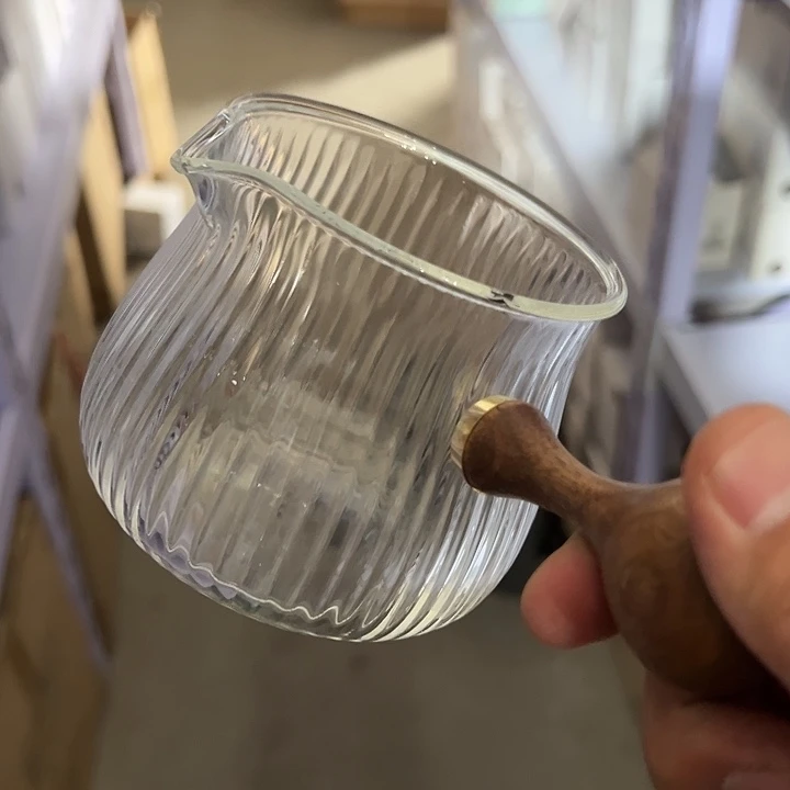 孤品 条纹公道杯