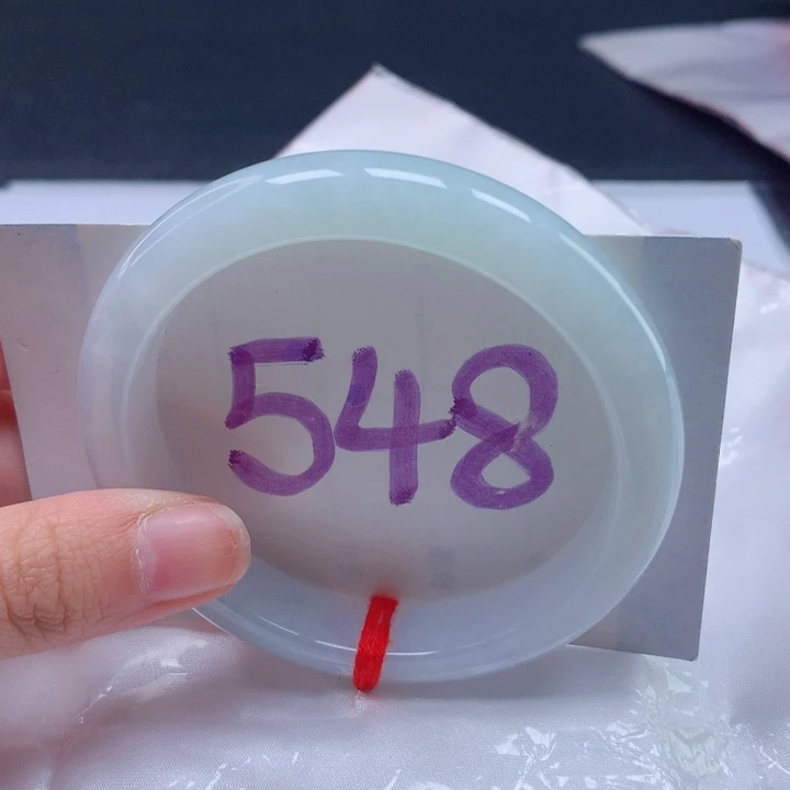 翡翠手镯未镶嵌圈口5758