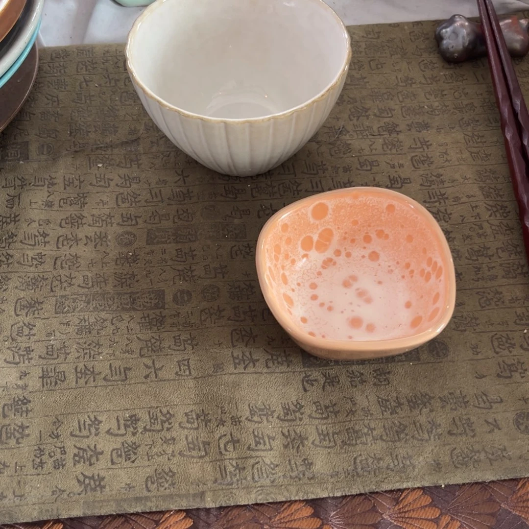 瓷景德镇粗陶复古盘碗微瑕，碗2