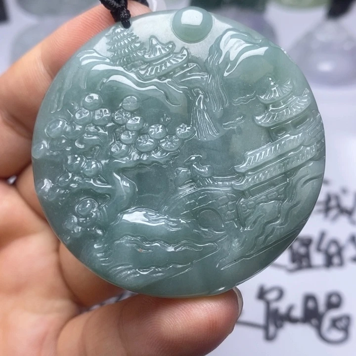颈饰未镶嵌翡翠翡翠